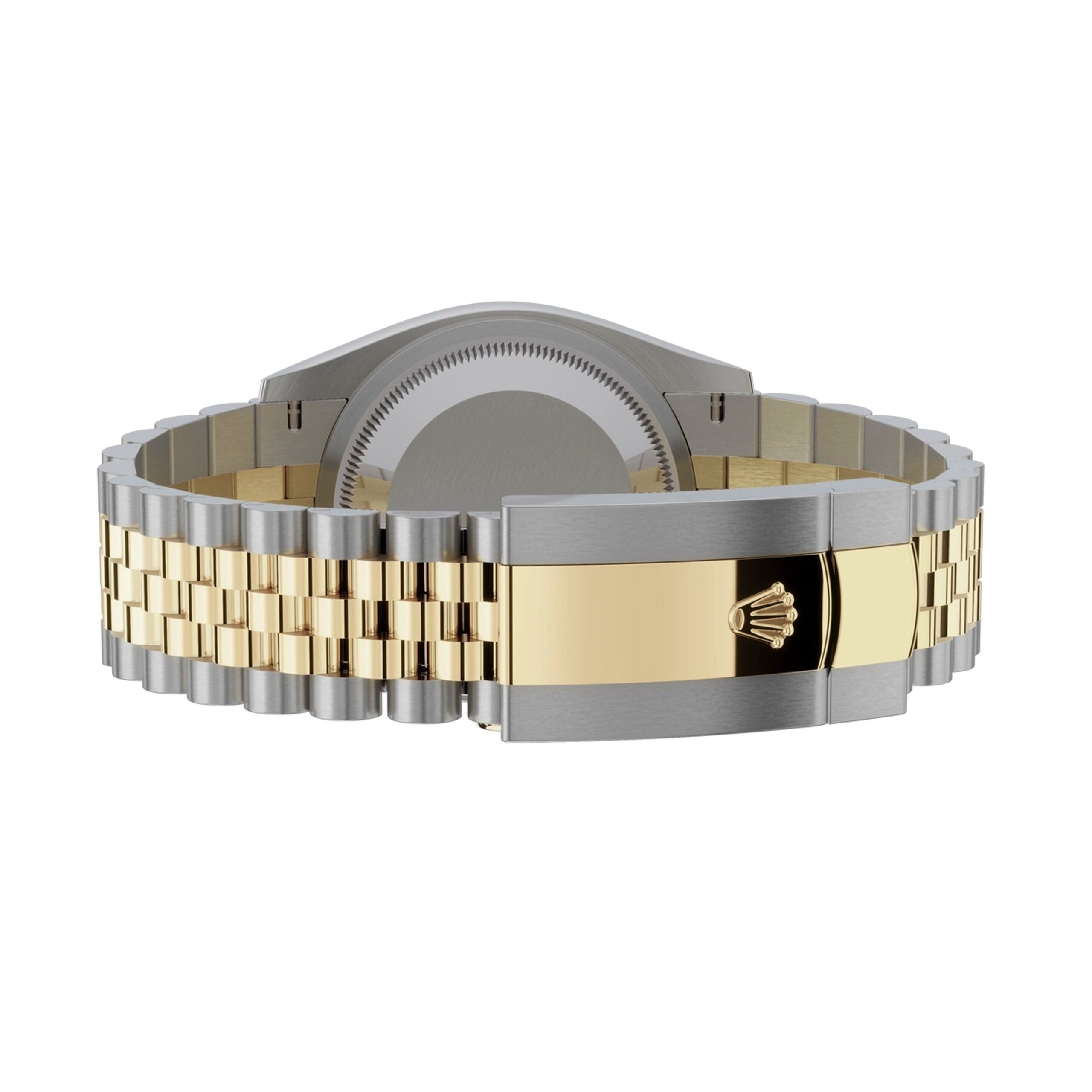 Rolex Datejust 36mm 126283RBR Yellow Gold, Diamond Bezel, Champagne Diamond Dial, Worn 2022 5