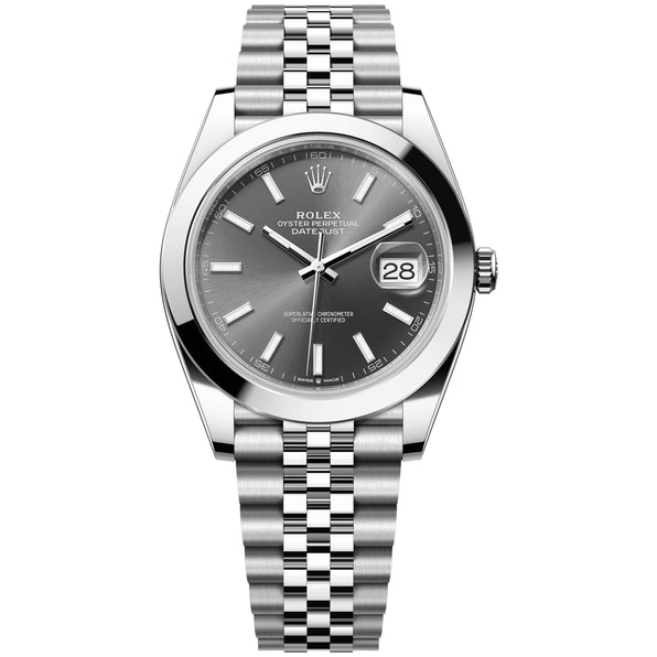 Rolex Datejust 41mm 126300 Dark Rhodium Index Dial, Unworn 2026 1