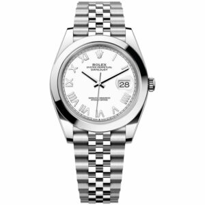 Rolex Datejust 41mm 126300 White Roman Dial, Unworn 2026 1