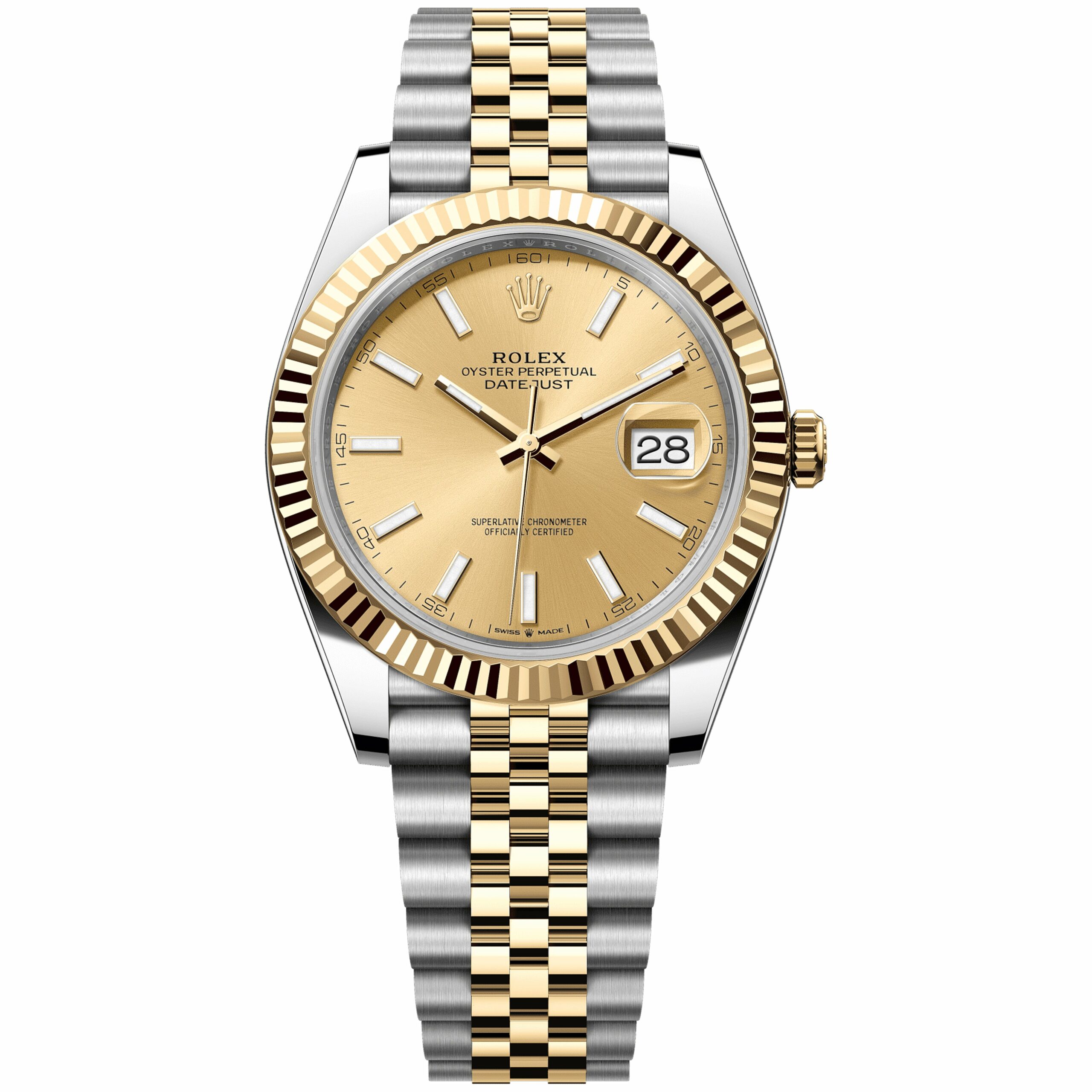 Rolex Datejust 41mm 126333 Champagne Index Dial, Unworn 2025 3