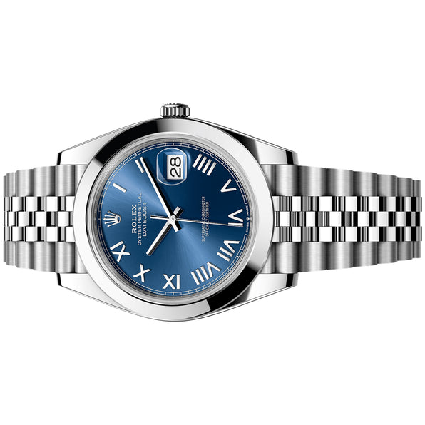 Rolex Datejust 41mm 126300 Blue Roman Dial, Unworn 2026 2