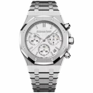 Audemars Piguet Royal Oak Chronograph 41mm 26240ST.OO.1320ST.07 Silver Grande Tapisserie Dial, Unworn 2025