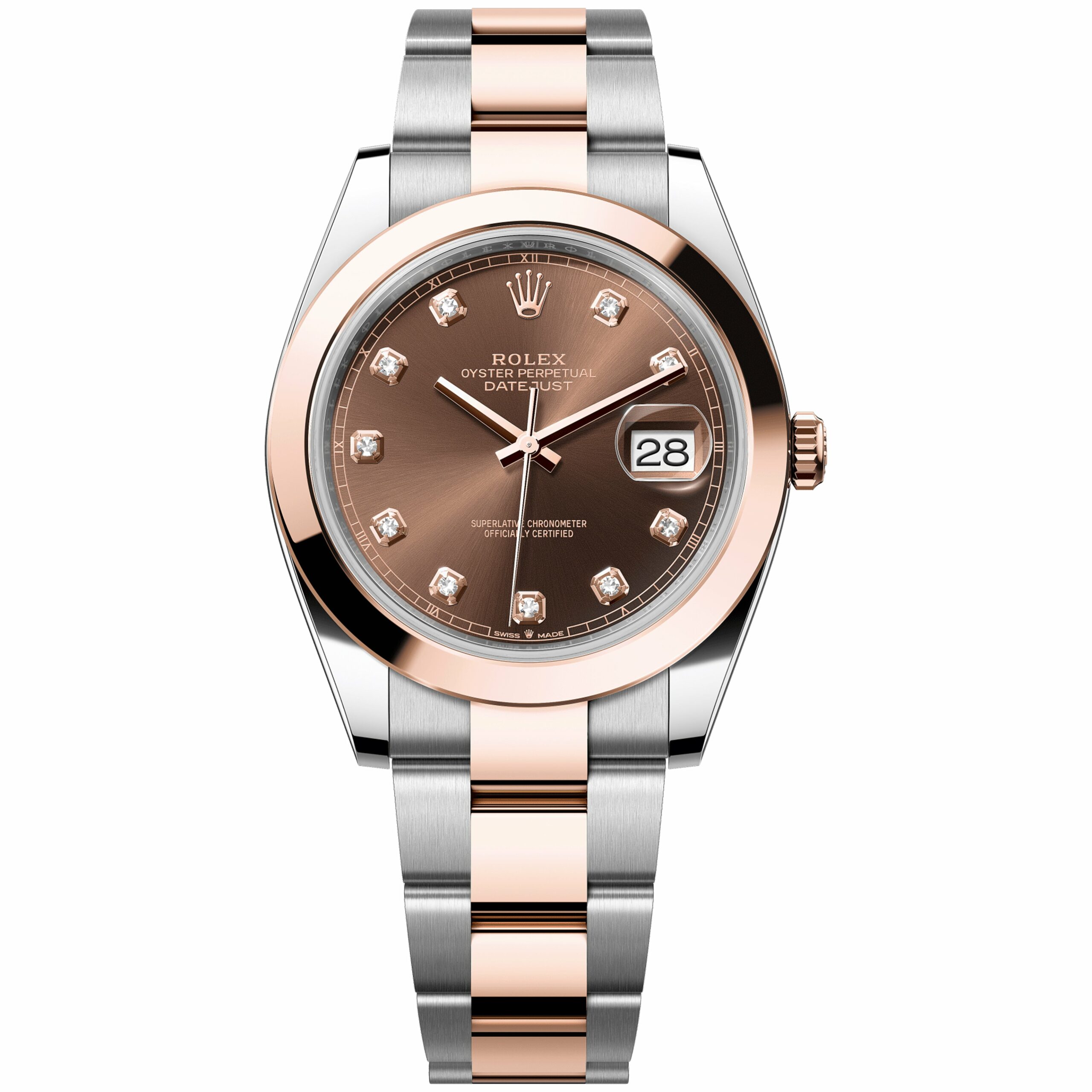 Rolex Datejust 41mm 126301 Chocolate Diamond Dial, Oyster Bracelet, Unworn 2022 3