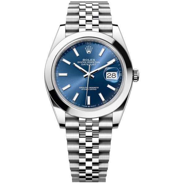 Rolex Datejust 41mm 126300 Blue Index Dial, Unworn 2026 1