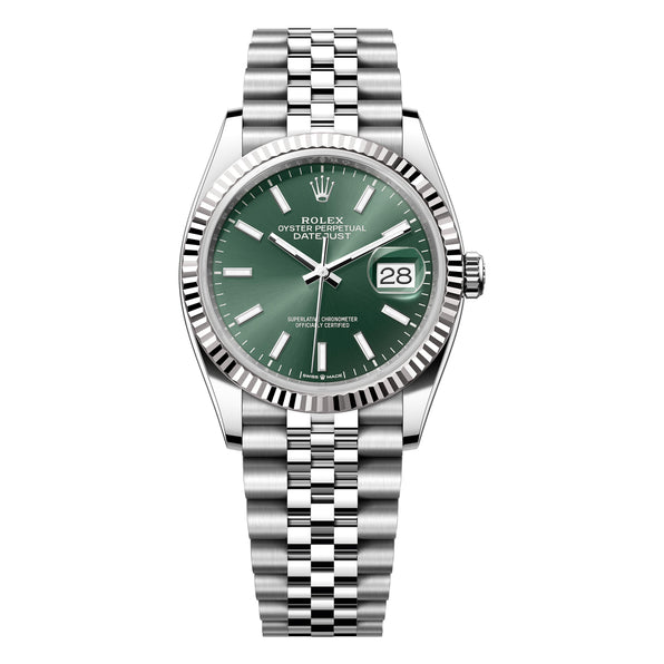 Rolex Datejust 36mm 126234 Mint Green Index Dial, Unworn 2026 1