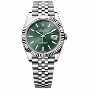 Rolex Datejust 41mm 126334 Mint Green Index Dial, Unworn 2026 1