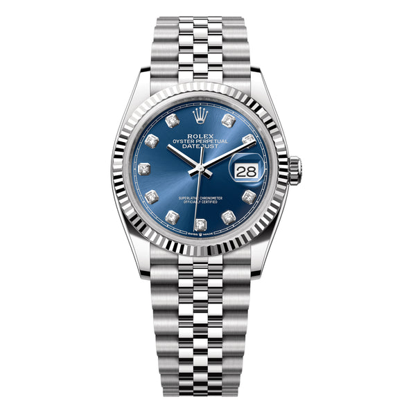 Rolex Datejust 36mm 126234 Blue Diamond Dial, Unworn 2025 1