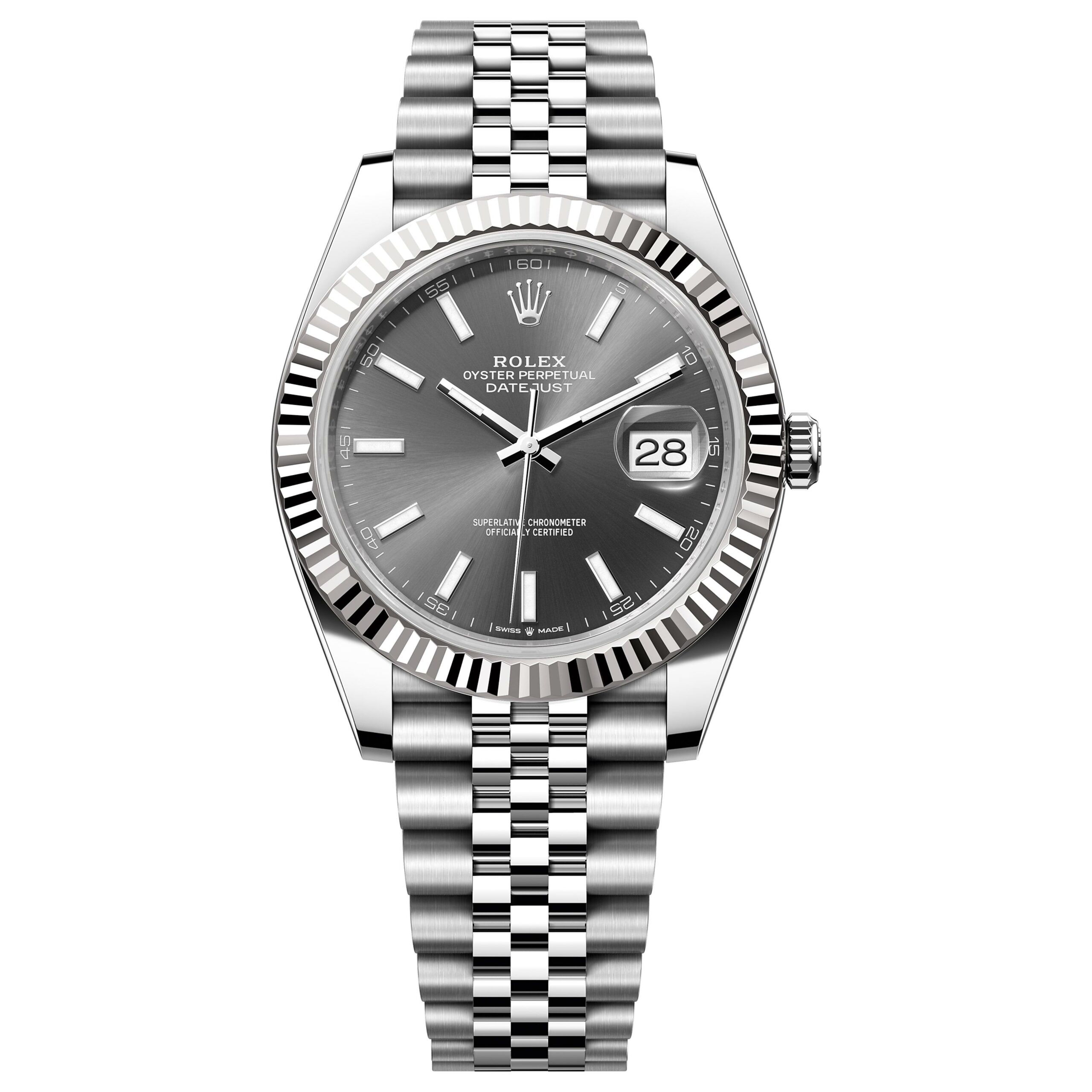 Rolex Datejust 41mm 126334 Dark Rhodium Index Dial, Unworn 2026 3