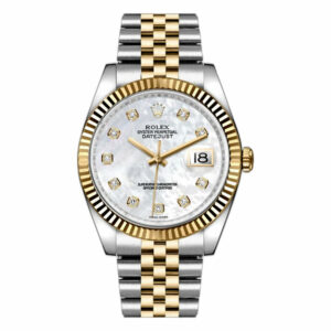 Rolex Datejust 36mm 116233 Mother of Pearl MOP Diamond Dial, Worn 2013 1