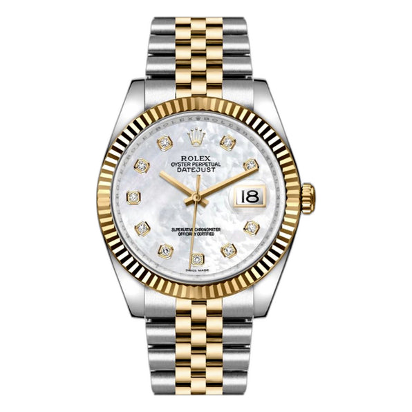 Rolex Datejust 36mm 116233 Mother of Pearl MOP Diamond Dial, Worn 2013 1