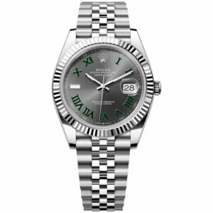 Rolex Datejust Wimbledon 41mm 126334 Grey and Green Roman, Unworn 2026 1
