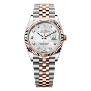 Rolex Datejust 36mm 116231 Rose Gold, Mother of pearl MOP Diamond Dial, Worn 2014 1