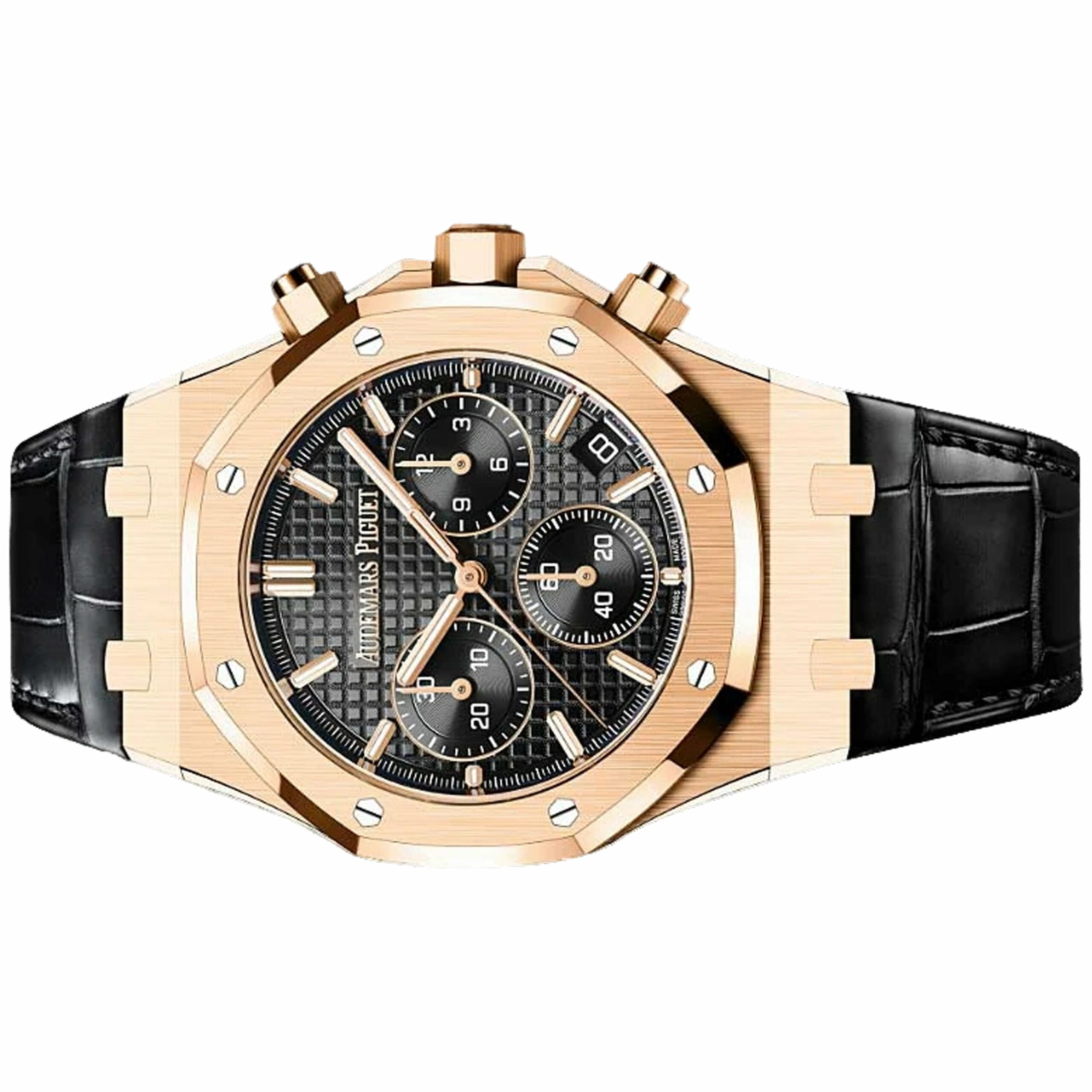 Audemars Piguet Royal Oak 41mm 26240OR.OO.D002CR.02 Black Grande Tapisserie Dial, Unworn 2026 4