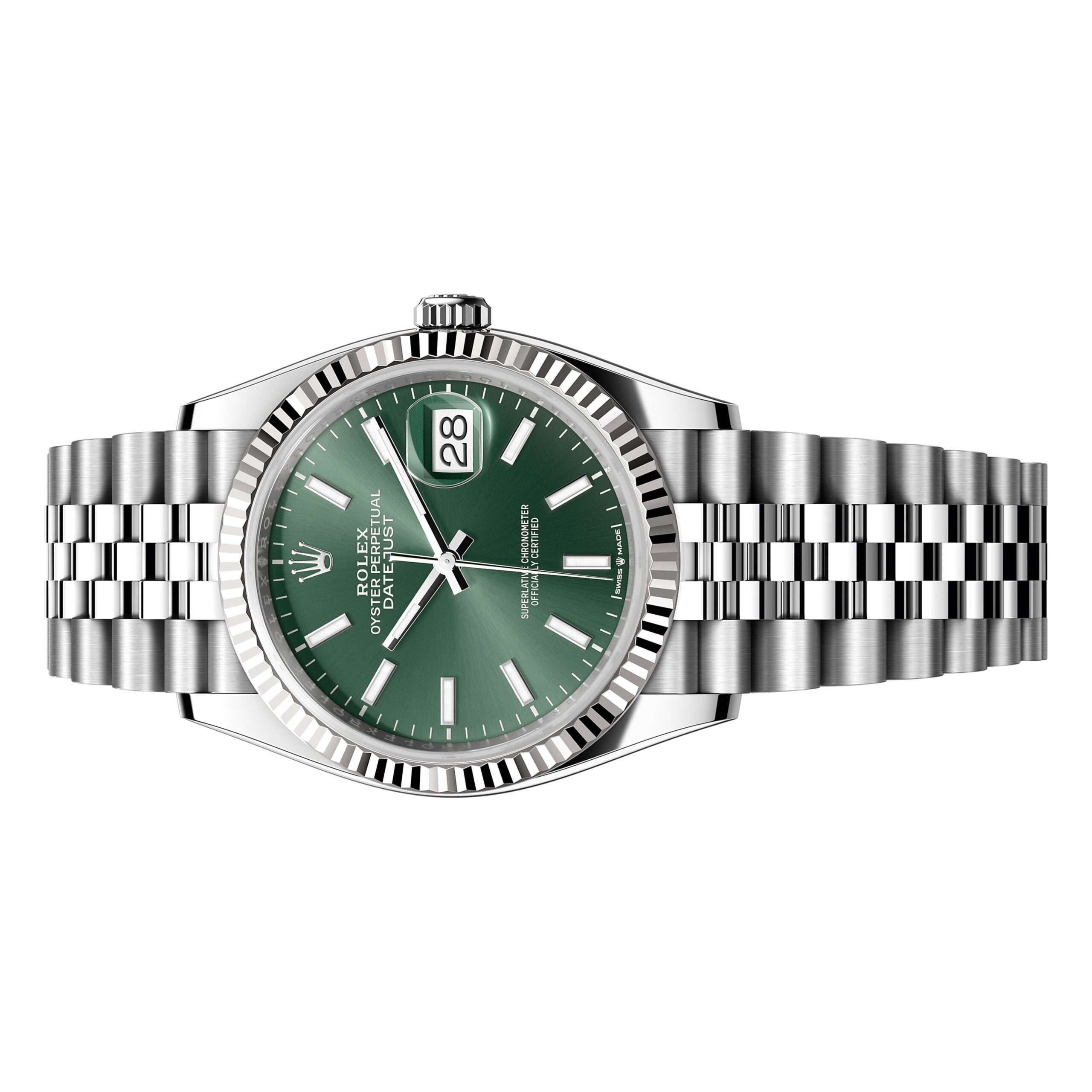 Rolex Datejust 36mm 126234 Mint Green Index Dial, Unworn 2026 4