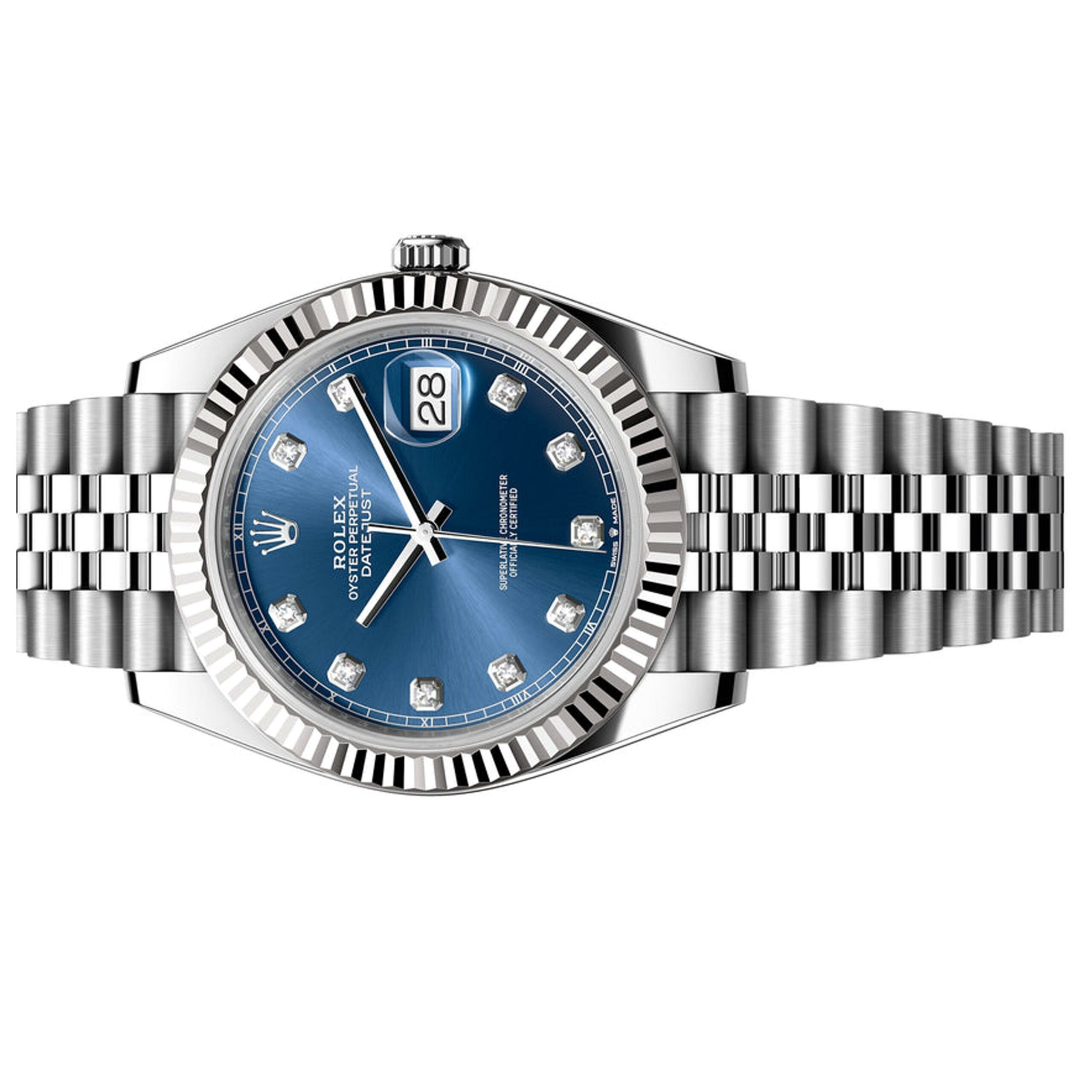 Rolex Datejust 41mm 126334 Blue Diamond Dial, Unworn 2026 4