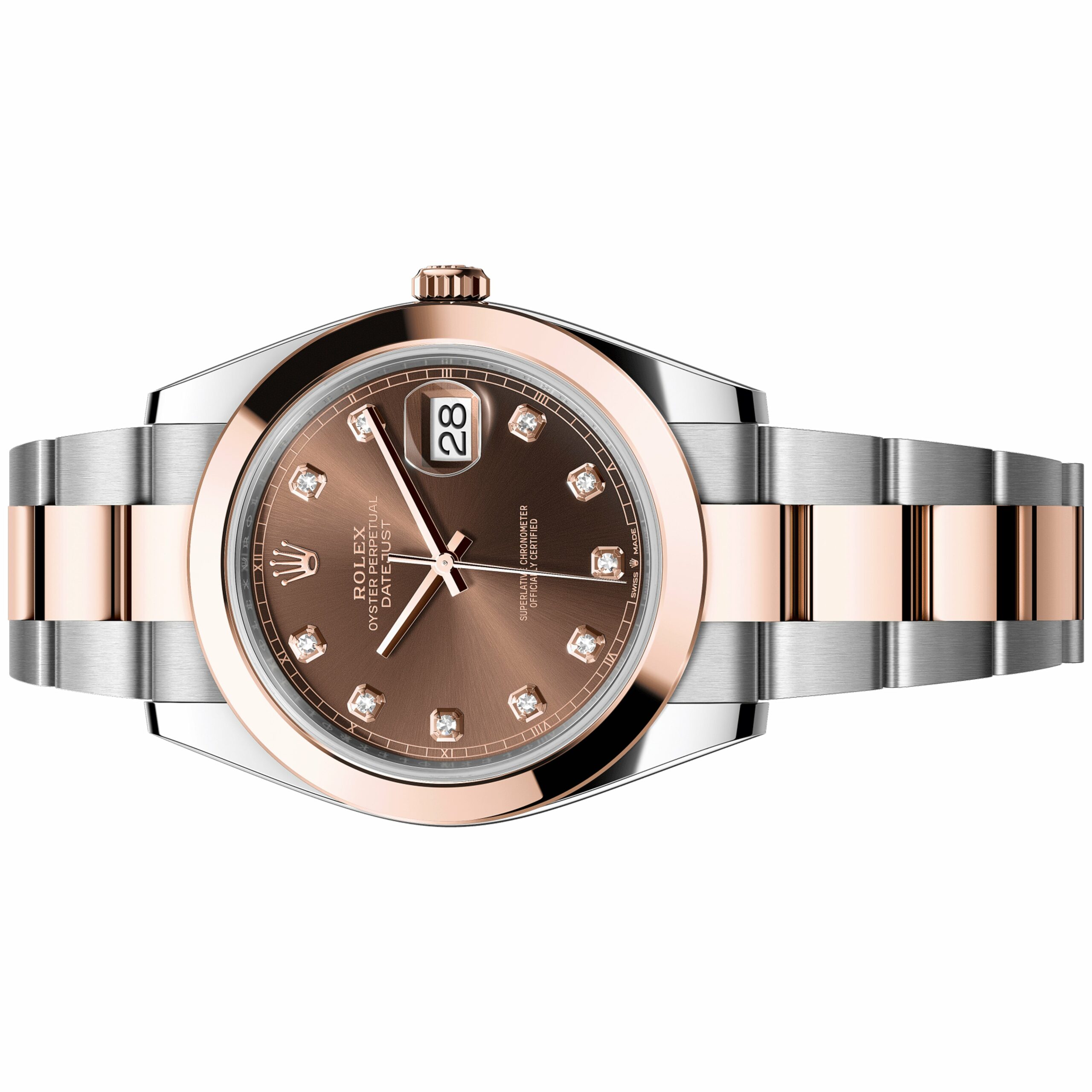 Rolex Datejust 41mm 126301 Chocolate Diamond Dial, Oyster Bracelet, Unworn 2022 4