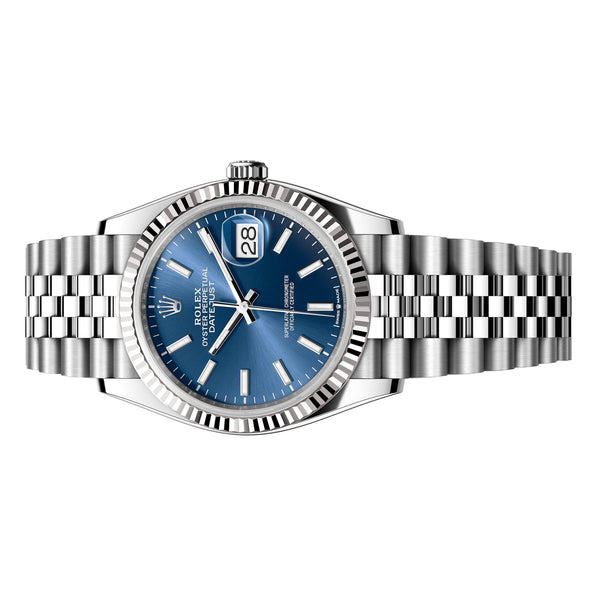 Rolex Datejust 36mm 126234 Blue Index Dial, Like New 2024 2
