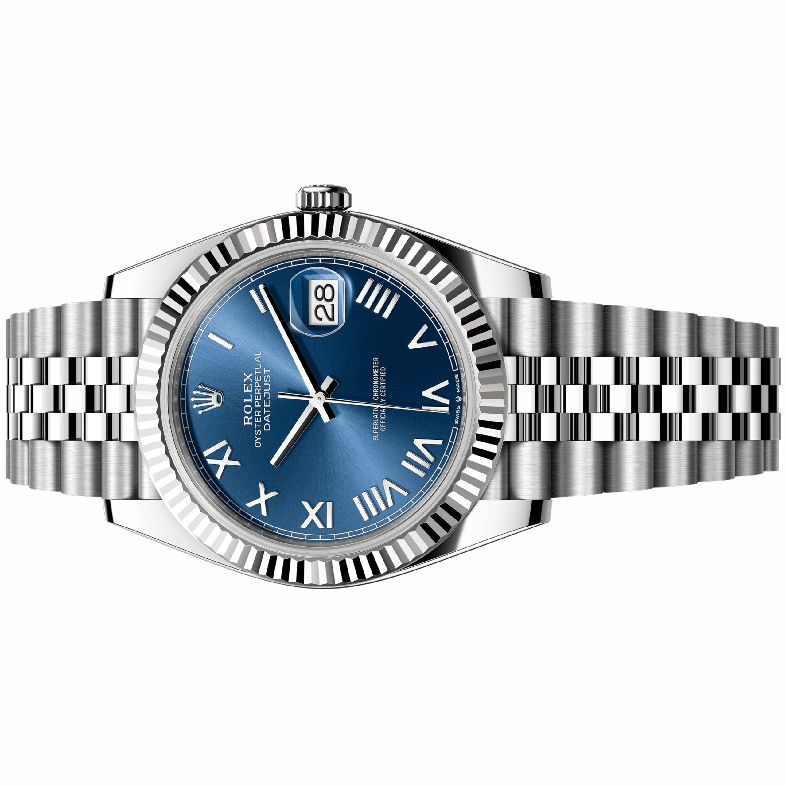 Rolex Datejust 41mm 126334 Blue Roman Dial, Unworn 2026 4