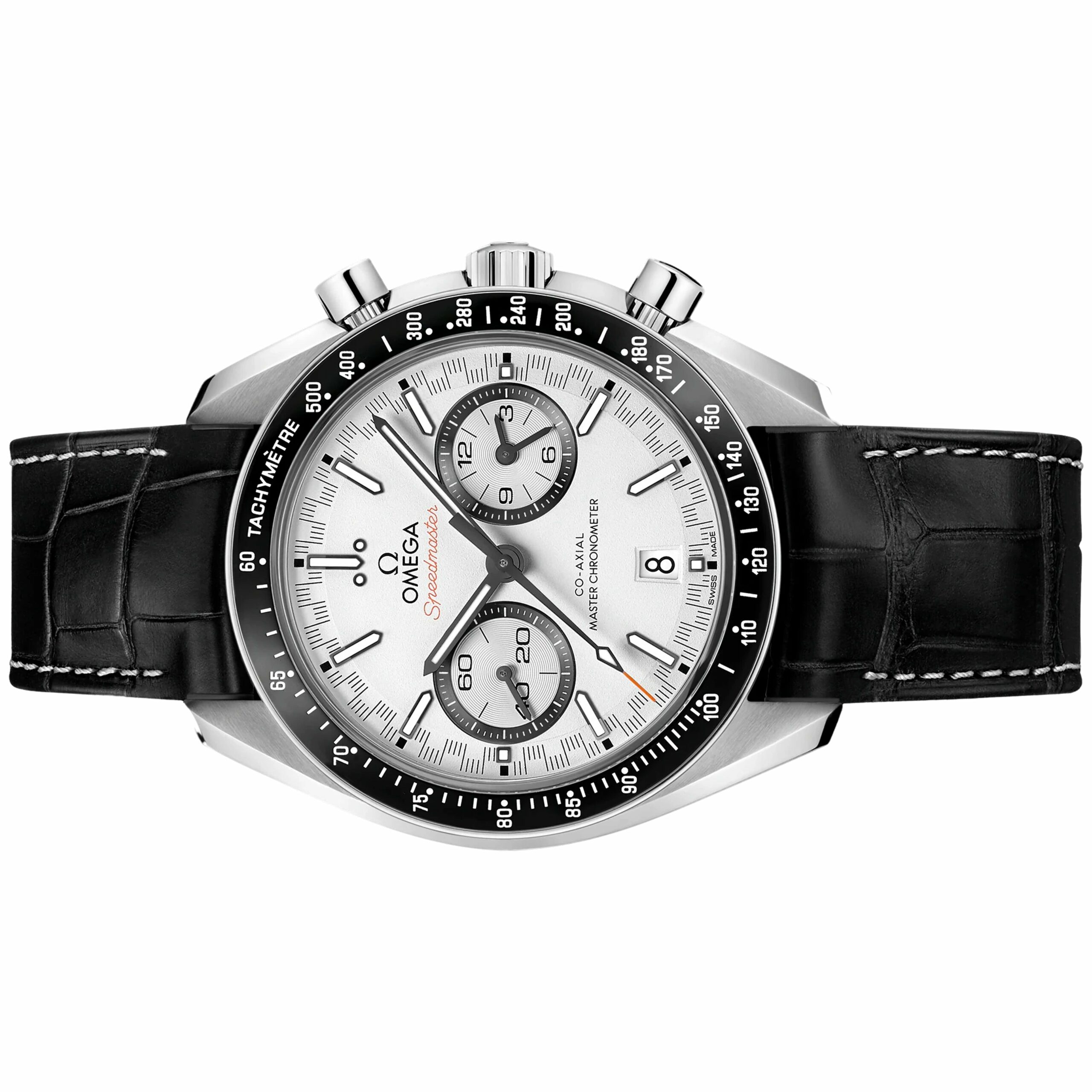 Omega Speedmaster Racing 44.25mm 329.33.44.51.04.001 White Index Dial, Worn 2022 4