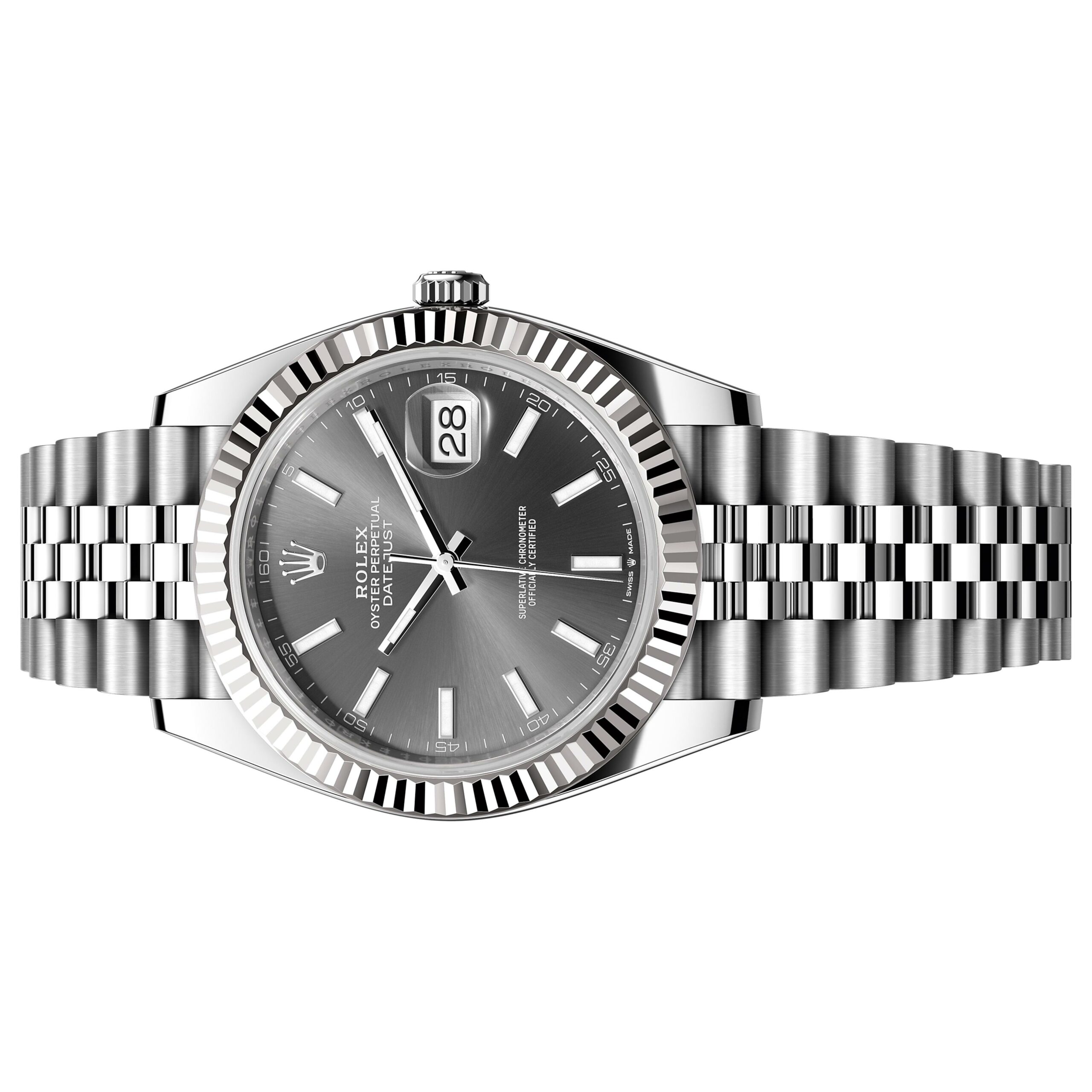 Rolex Datejust 41mm 126334 Dark Rhodium Index Dial, Unworn 2026 4