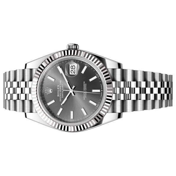 Rolex Datejust 41mm 126334 Dark Rhodium Index Dial, Unworn 2026 2
