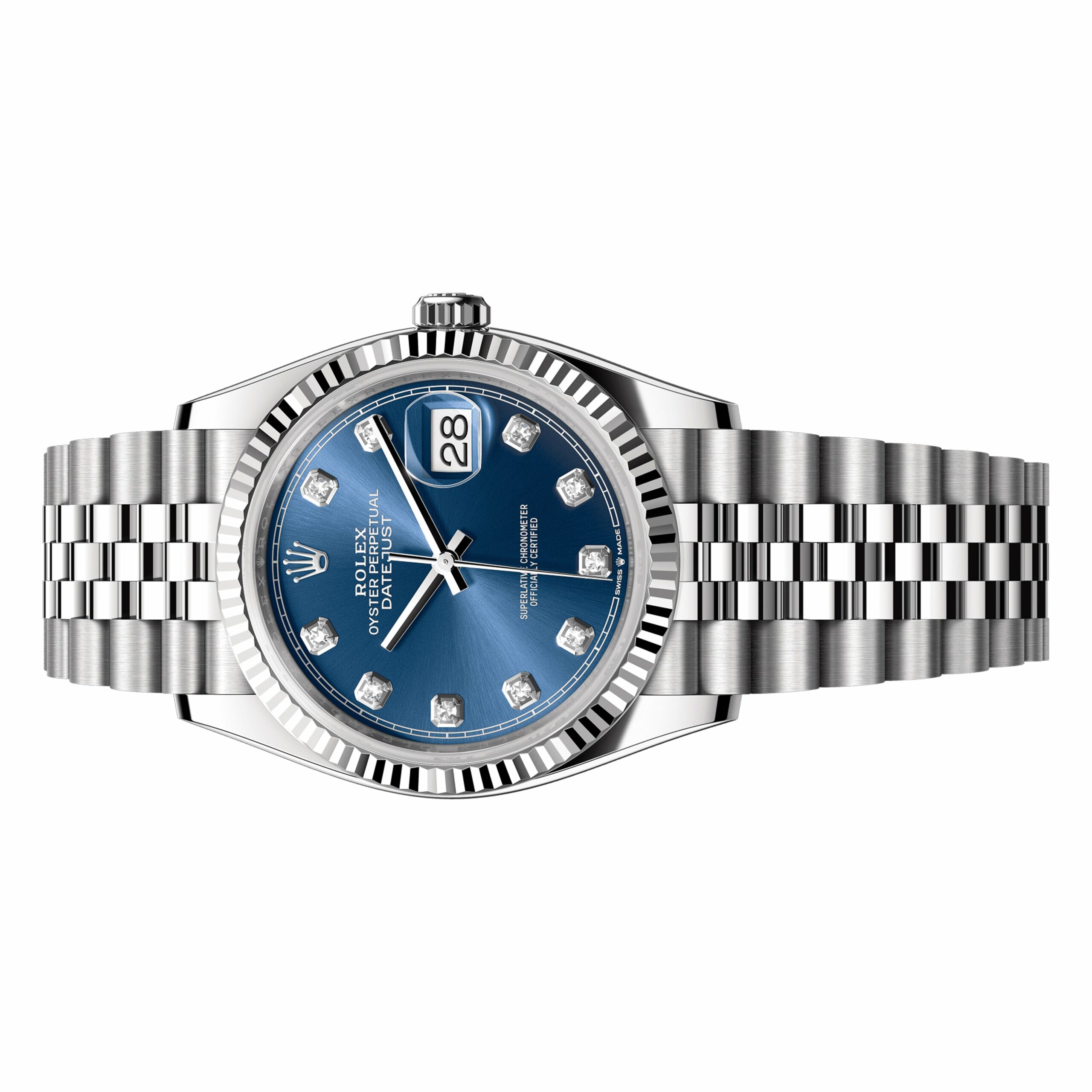 Rolex Datejust 36mm 126234 Blue Diamond Dial, Unworn 2025 4