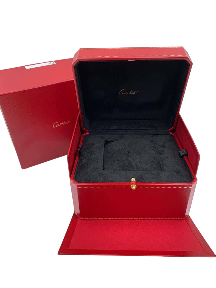 Cartier Panthere 27 mm x 37 mm W3PN0007 Diamond Bezel, Rose Gold, Silver Roman Dial, Worn 2023 6
