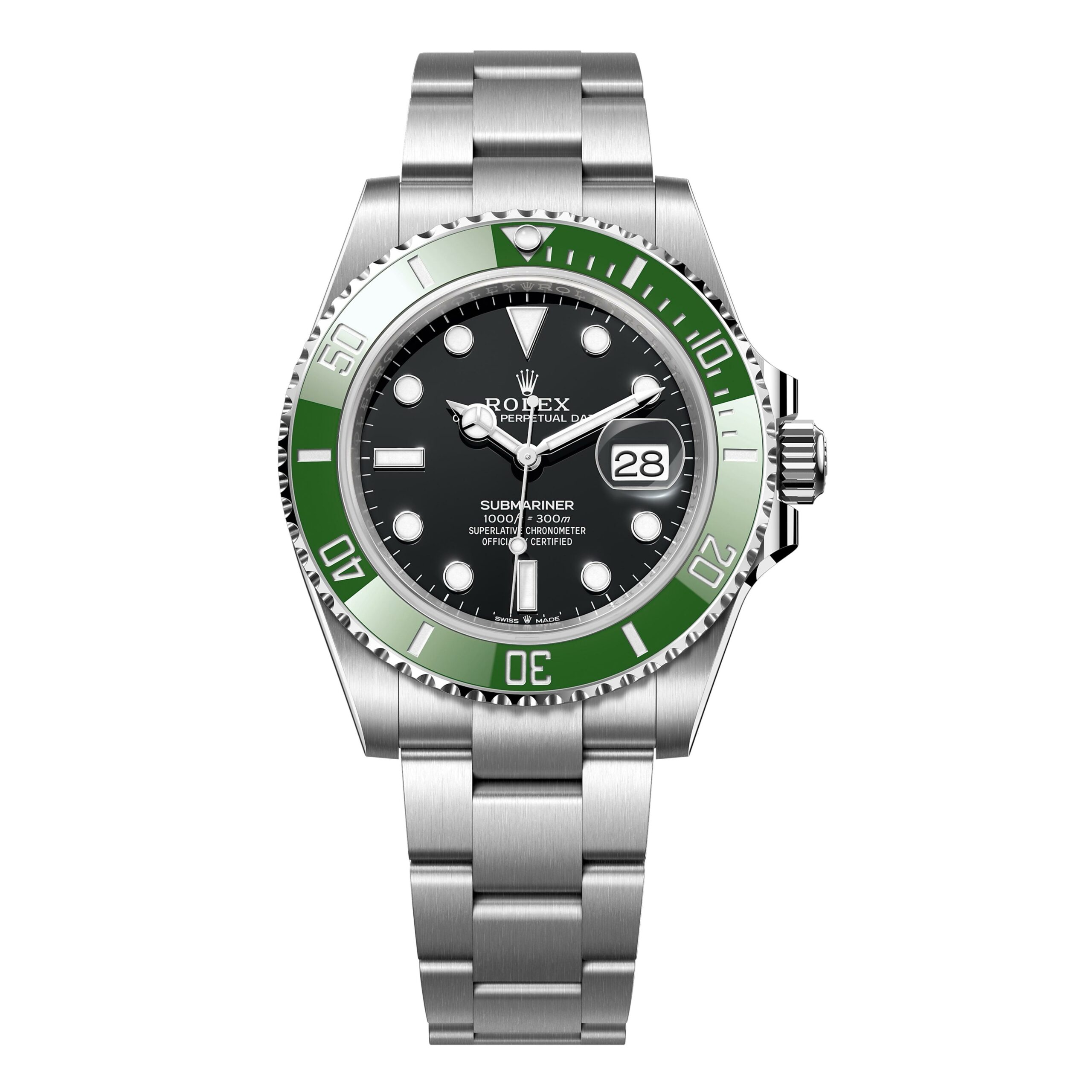 Rolex Submariner Date Starbucks Green MKII 41mm 126610LV, Black Dial, Unworn 2026 3