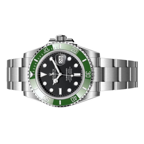Rolex Submariner Date Starbucks Green MKII 41mm 126610LV, Black Dial, Unworn 2026 2