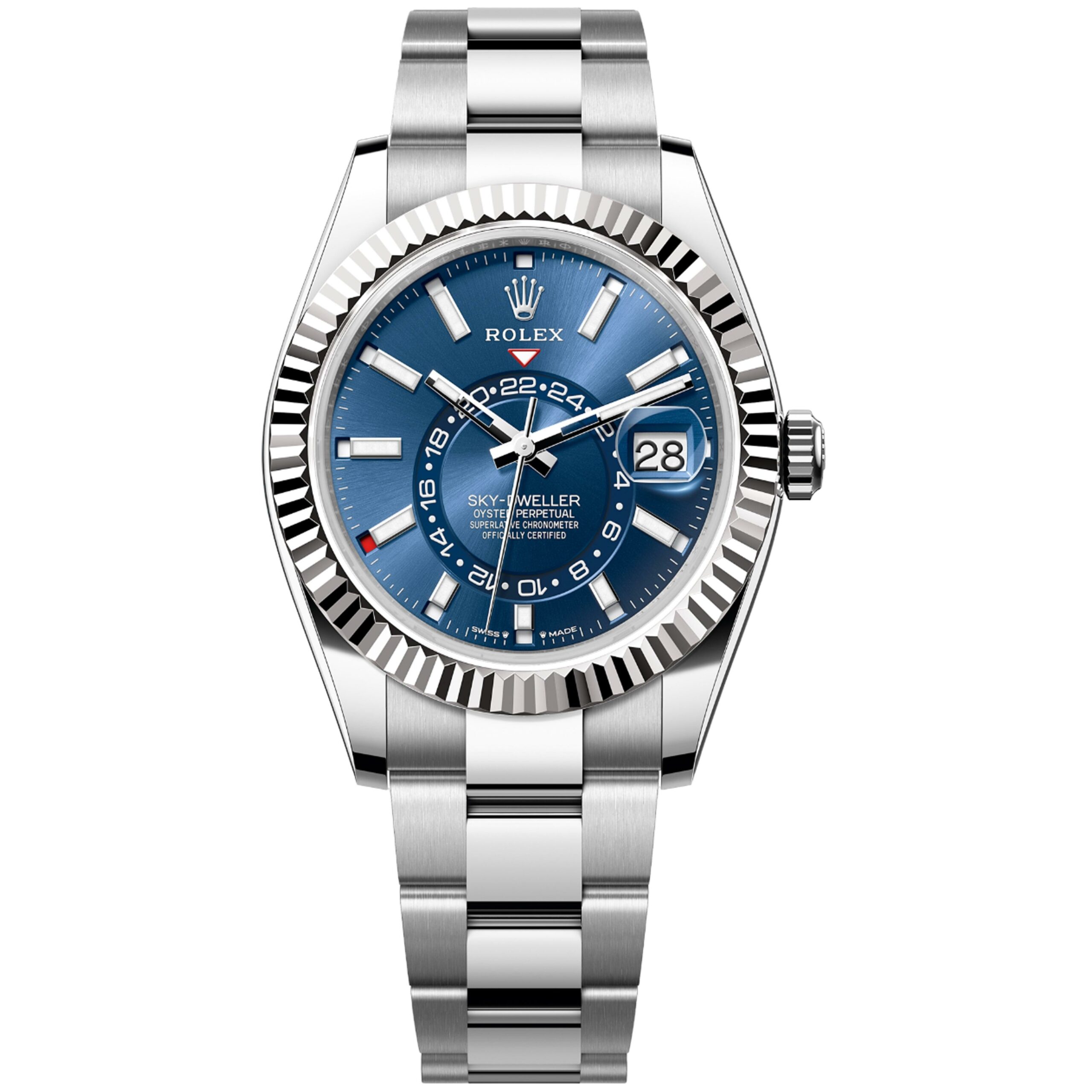 Rolex Sky-Dweller 42mm 336934 Blue Index Dial, Oyster Bracelet, Unworn 2026 3