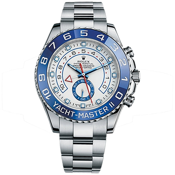 Rolex Yacht Master II 44mm 116680 White Dial, Worn 2016 1