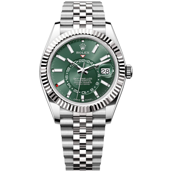 Watches 7 Rolex Sky-Dweller 42mm 336934 Green Index Dial, Unworn 2026 1