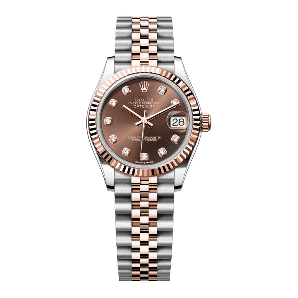 Watches 4 Rolex Lady Datejust 31mm 278271 Rose Gold Chocolate Diamond Dial, Unworn 2026 1