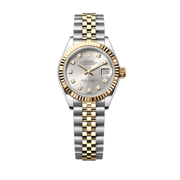 Watches 8 Rolex Lady Datejust 28mm 279173 Silver Diamond Dial, Worn 2024 1