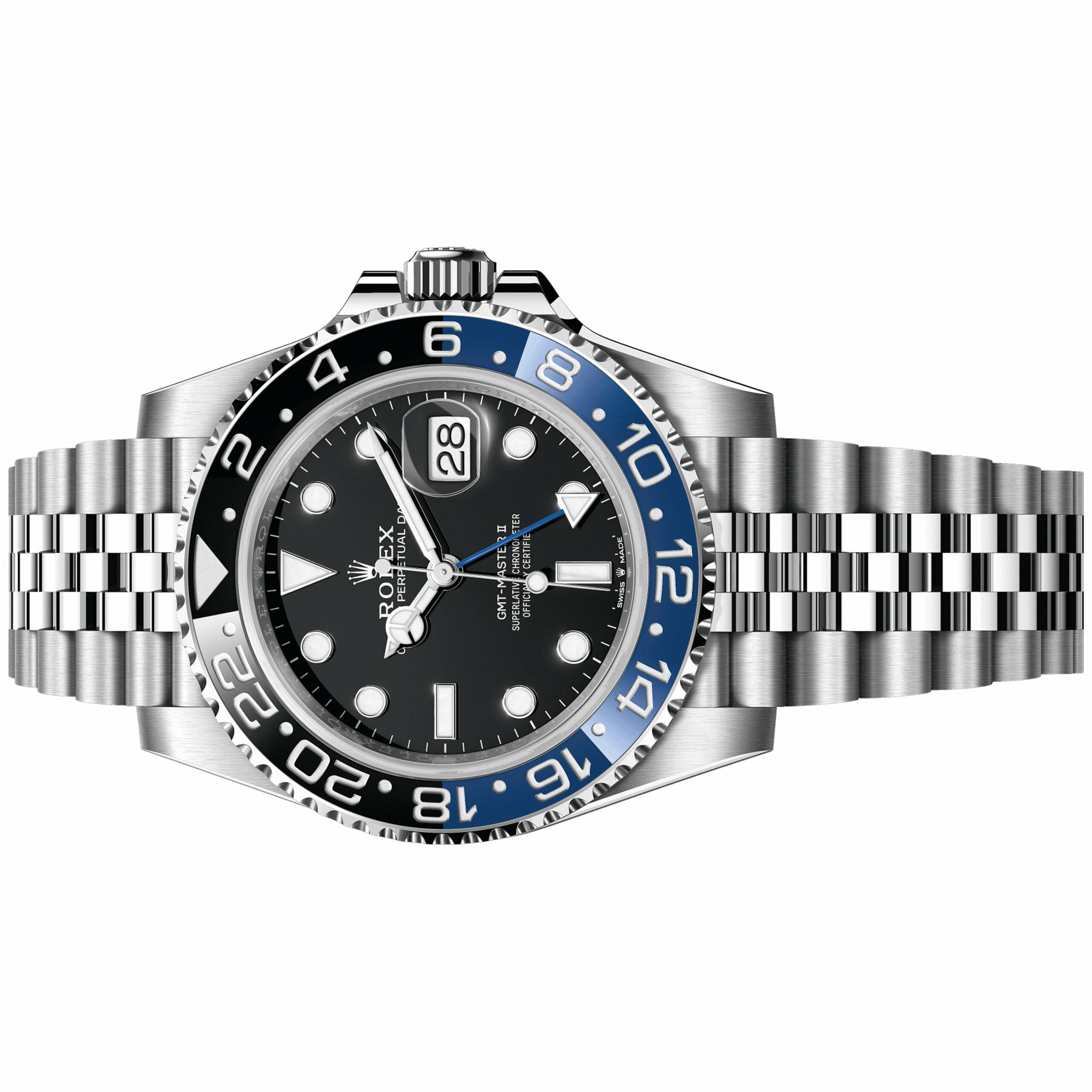 Rolex GMT Master II (Batgirl) 40mm 126710BLNR Black Dial, Unworn 2026 4