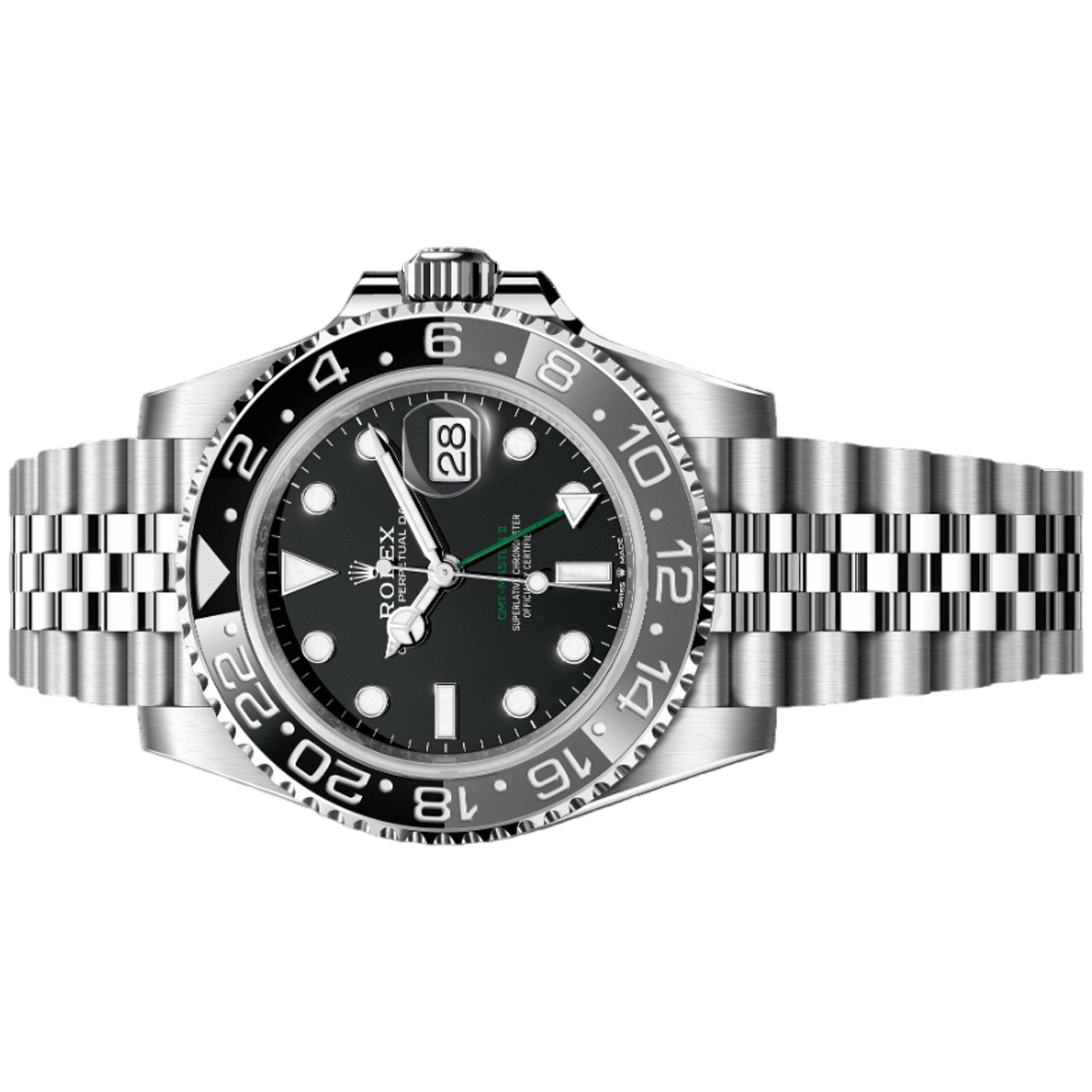 Rolex GMT Master II Bruce Wayne 40mm 126710GRNR Black Dial, Unworn 2026 4