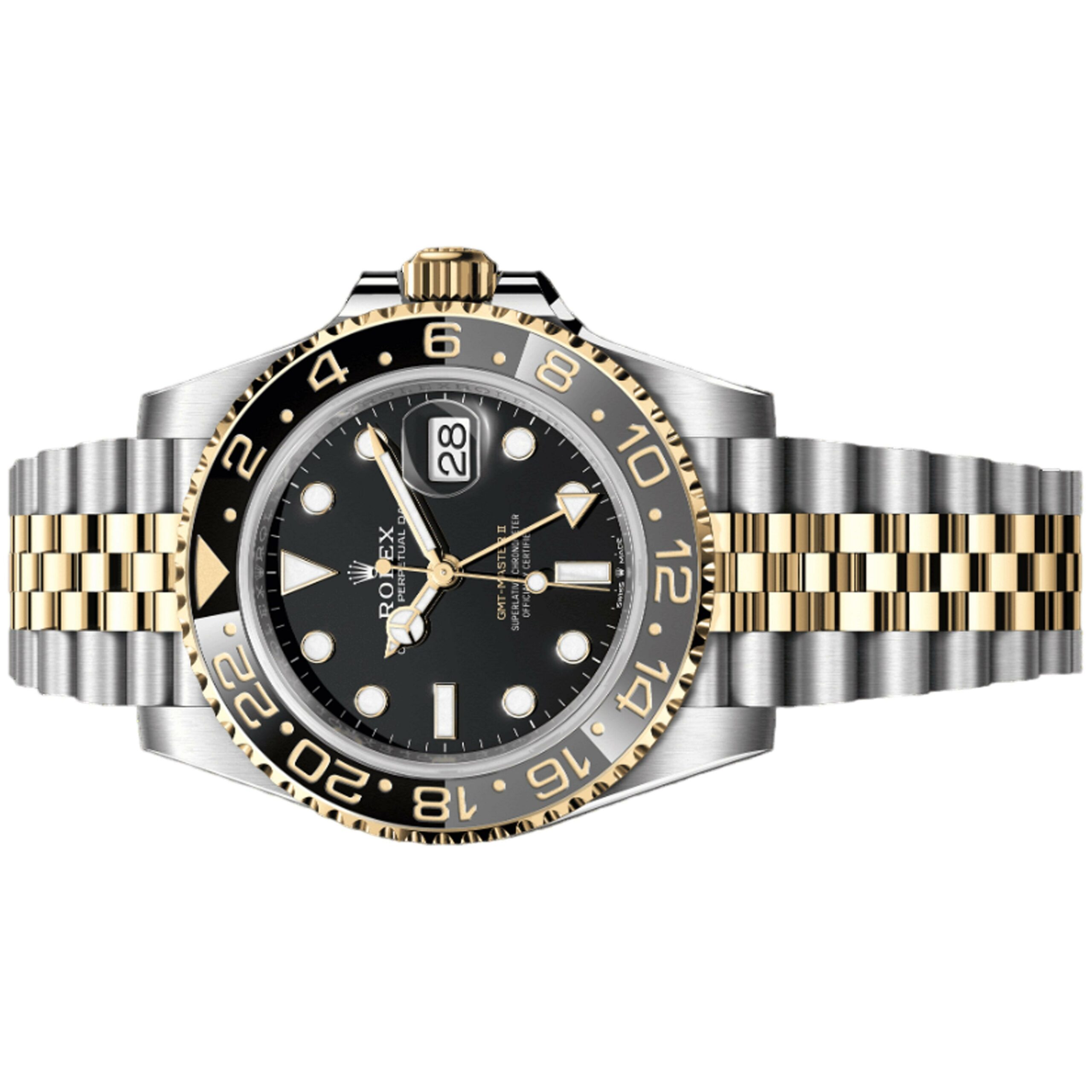 Rolex GMT Master II Zombie 40mm 126713GRNR Yellow Gold, Black Dial, Unworn 2026 4