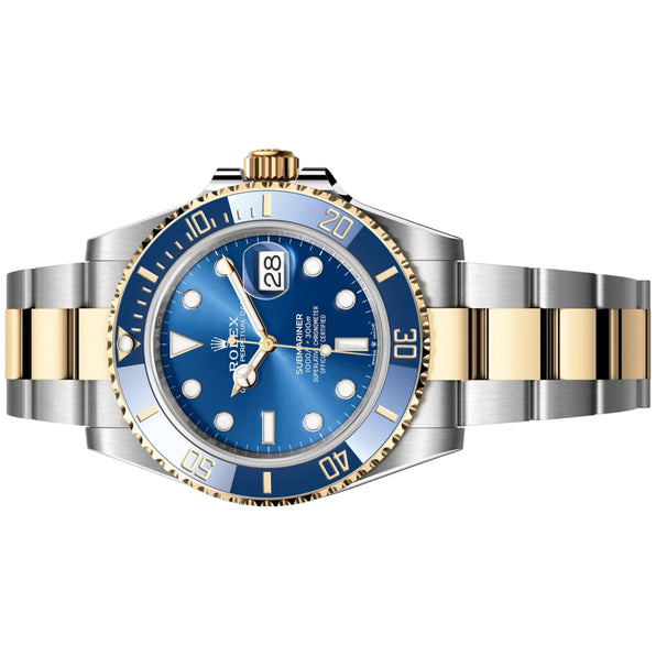 Rolex Submariner (Date) 41mm 126613LB Yellow Gold, Royal Blue Dial, Worn 2022 2