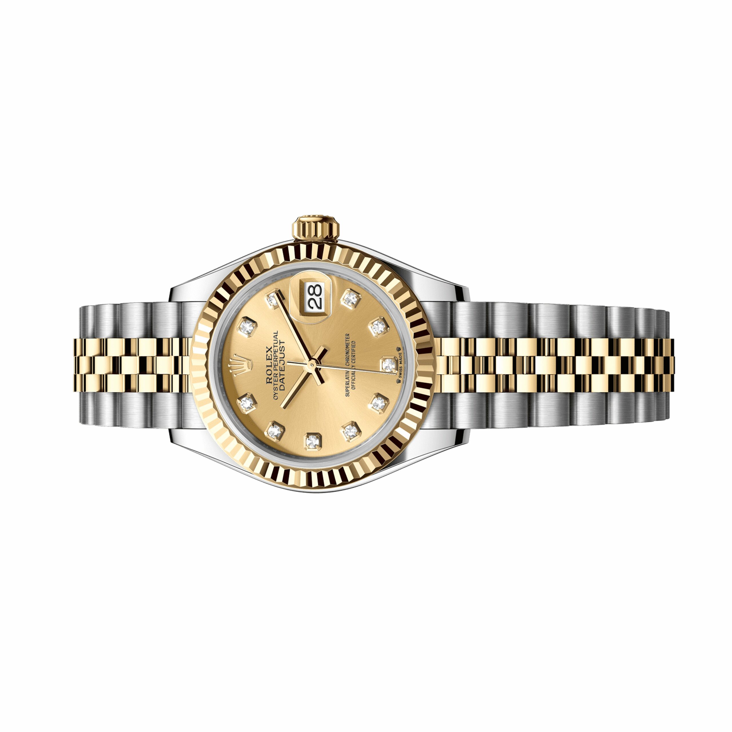 Rolex Lady Datejust 28mm 279173 Champagne Diamond Dial, Unworn 2026 4