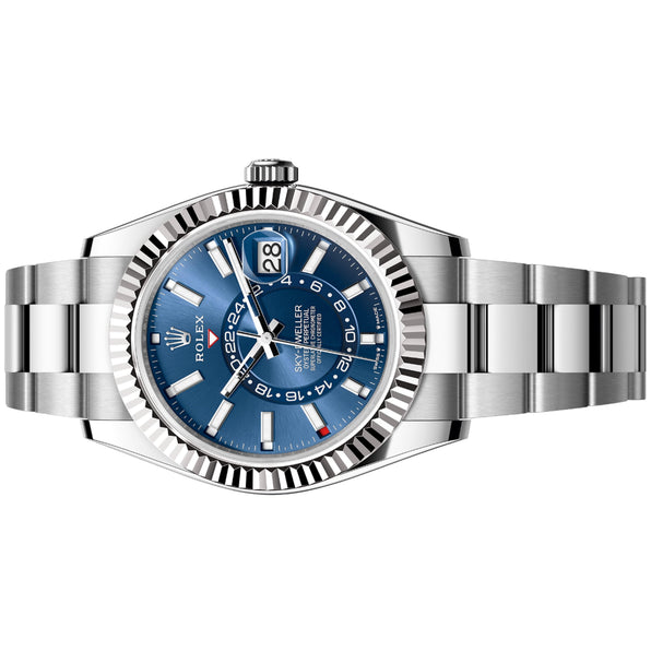 Rolex Sky-Dweller 42mm 336934 Blue Index Dial, Oyster Bracelet, Unworn 2026 2