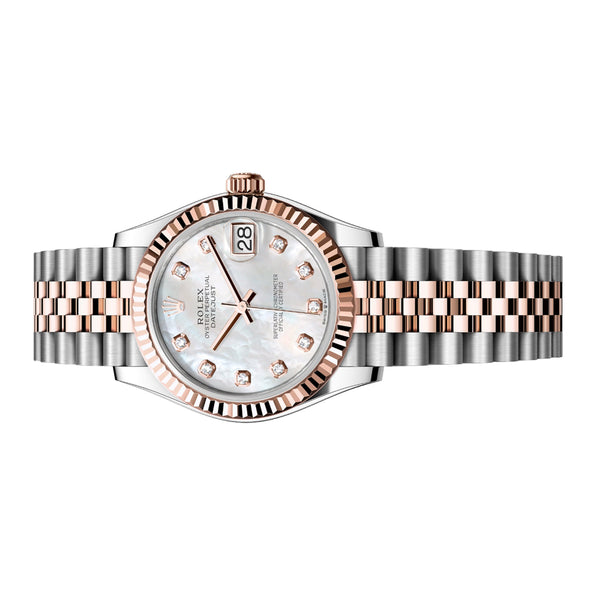 Rolex Lady Datejust 31mm 278271 Rose Gold, White Mother of Pearl MOP Diamond Dial, Unworn 2026 2