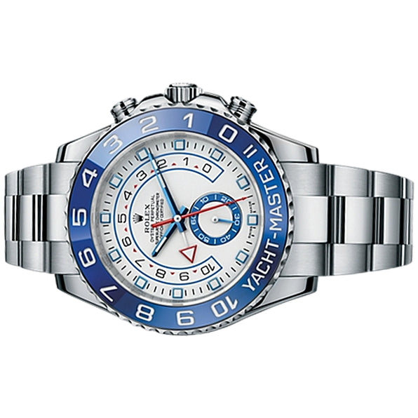 Rolex Yacht Master II 44mm 116680 White Dial, Worn 2016 2