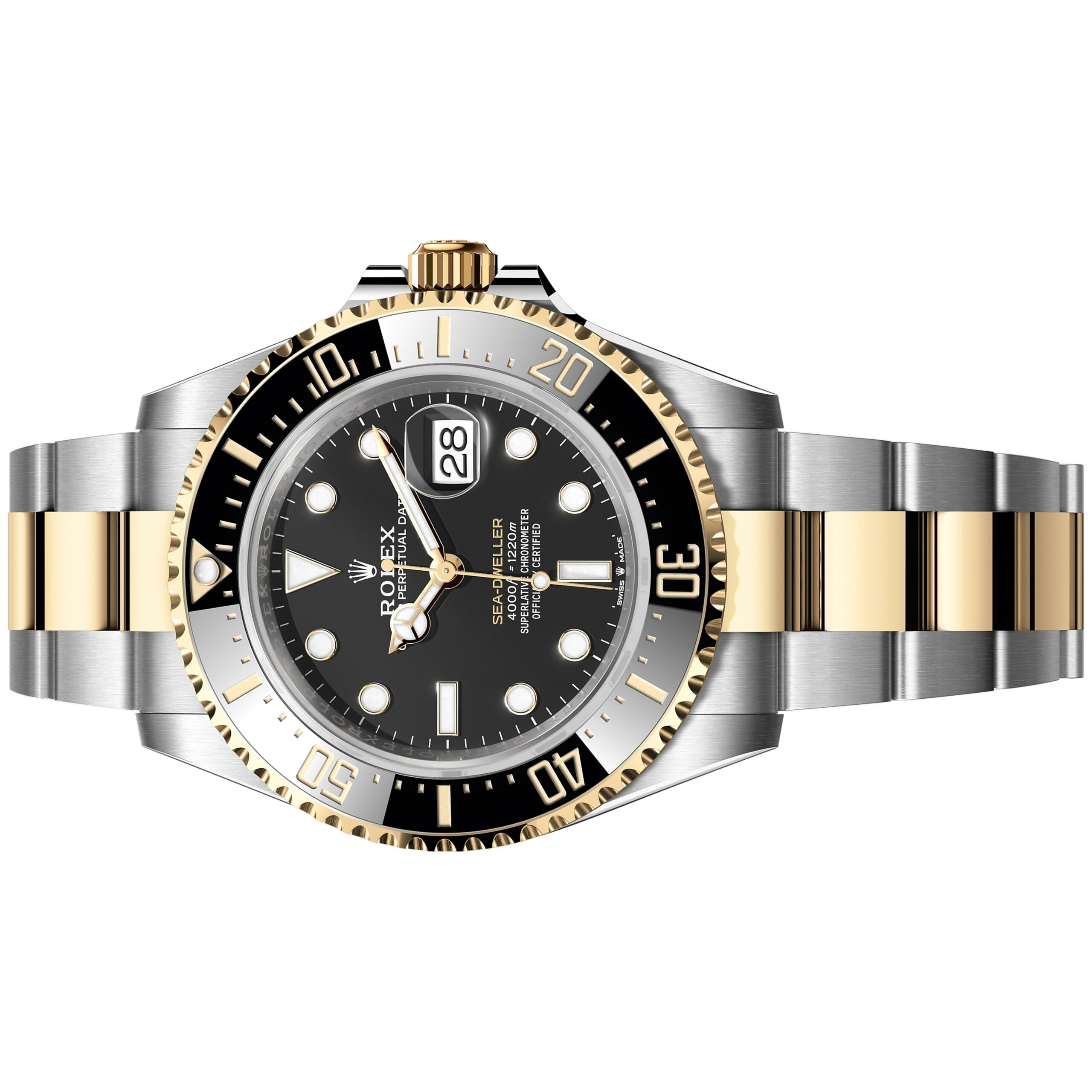 Rolex Sea-Dweller 43mm 126603 Yellow Gold, Black Dial, Worn 2024 4
